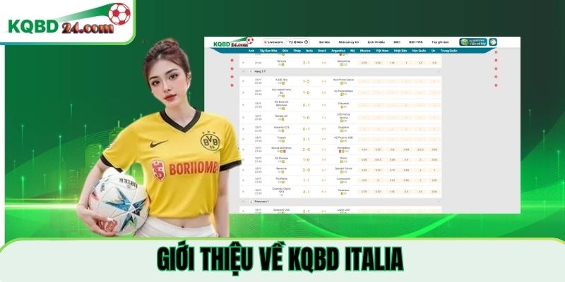 Giới thiệu về KQBD Italia