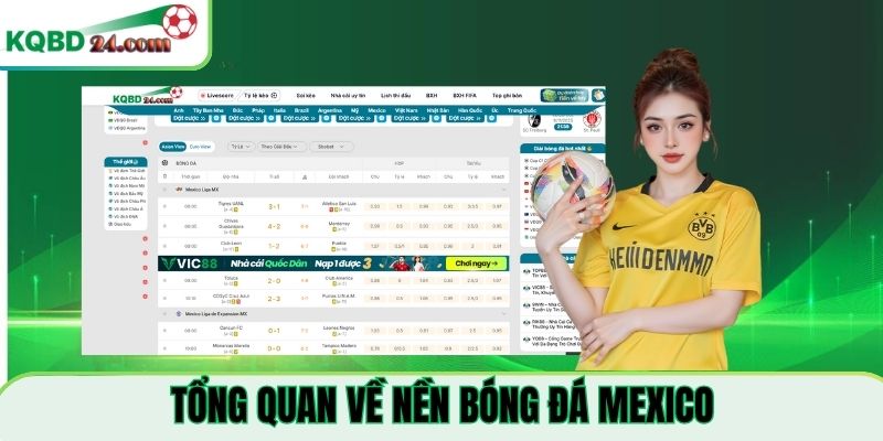 Tổng quan về bóng đá Mexico