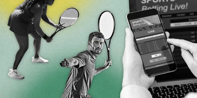 Giao diện đặt cược tennis rõ ràng